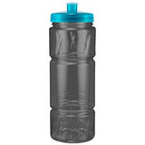 Translucent Smoke/Translucent Aqua Blue Lid Blank