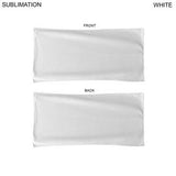Colored Microfiber Terry Beach, Pool Towel, 22x44, Sublimated in Any PMS color Edge to Edge 2 sides