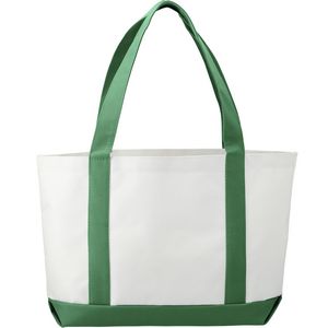 000271 Large Canvas Boat Tote Bag