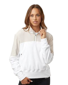 Adidas® Women's Fleece Quarter-Zip Pullover
