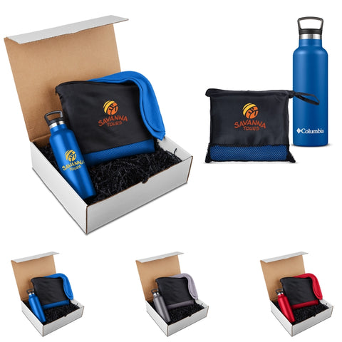 Warm & Toasty Bottle/Blanket Combo