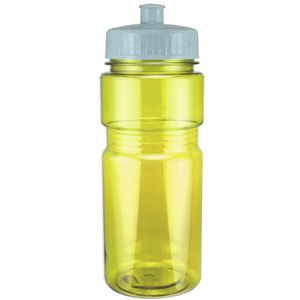 20 Oz. Translucent Recreation Bottle w/ Push Pull Lid