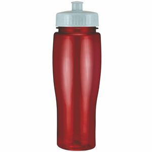 24 Oz. Contour Translucent Bottle w/ Push Pull Lid