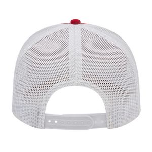 000379 Cap America Poly/Cotton Trucker Mesh Back Cap