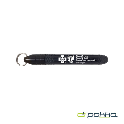 Pokka? Pocket Pen w/Dock & Chrome Keyring in Tin Box