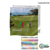 72 Hr Fast Ship - Microfiber Dri-Lite Suede Shammy Cooling Towel, 15x15, Sublimated Edge to Edge