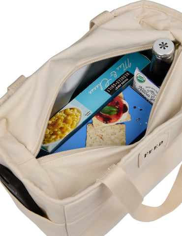 FEED Organic Cotton 9 Can Lunch Cooler