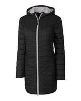 Cutter & Buck Rainier PrimaLoft? Womens Eco Insulated Hooded Long Coat
