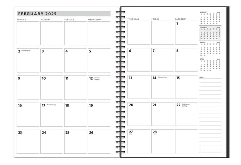 SlimLine Weekly Planner (7