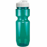 Aqua Blue/White Lid Blank