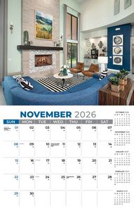 Galleria Wall Calendar 2026 Decor & Design