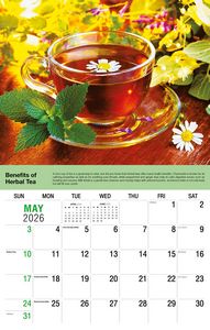 Galleria Wall Calendar 2026 Health Tips