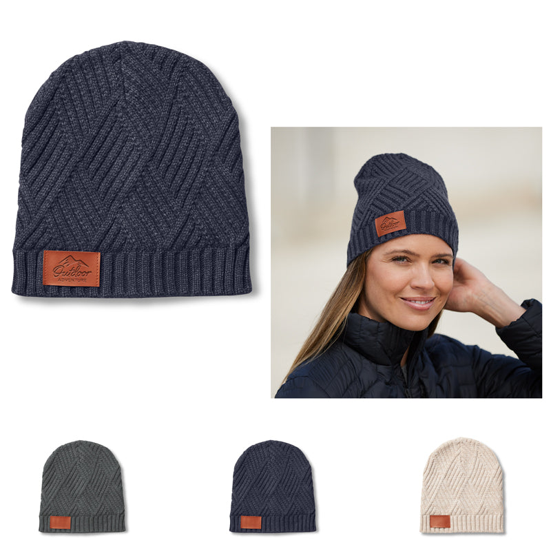 Leeman™ Trellis Knit Beanie