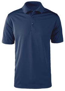 Zorrel® Men's Rockhurst Syntrel™ Jacquard Stripe Polo Shirt