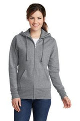 Port & Company® Ladies' Core Fleece Full-Zip Hooded Sweatshirt