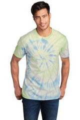 atercolor Spiral Blue/White/Yellow Blank