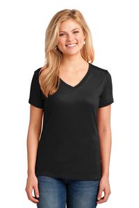 Port & Company® Ladies' Core Cotton V-Neck T-Shirt