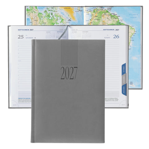 English Tucson Tabbed Midsize Daily Planner