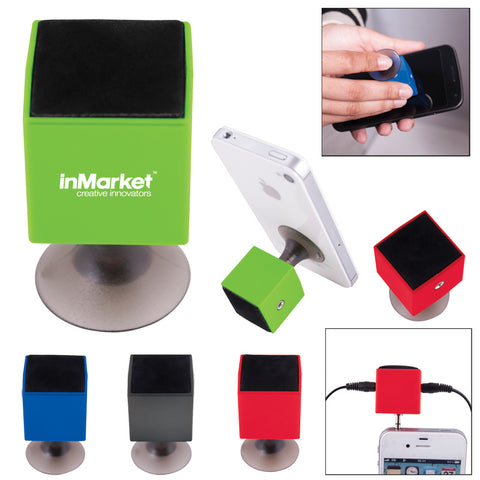 2-in-1 Earbud/Jack Splitter & Device Stand