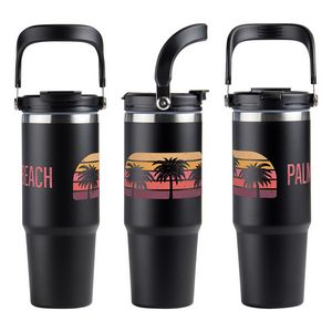 000744 SENSO® Venture DuoFlow 30 oz Vacuum Insulated Stainless Steel Travel Tumbler