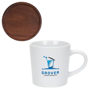Circo 16 oz Ceramic Mug with Wooden Lid