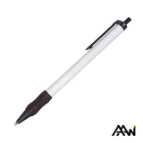 Value Slim Grip Pen w/Glossy Barrel & Matte Colored Trim