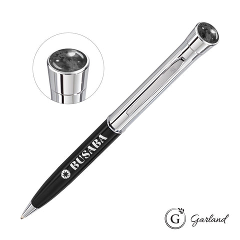 Garland? Monogram Aura Twist Ballpoint Pen - Chrome