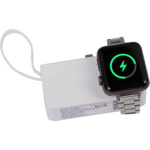Hue Plus 5000 mAh Power Bank with Watch Charger