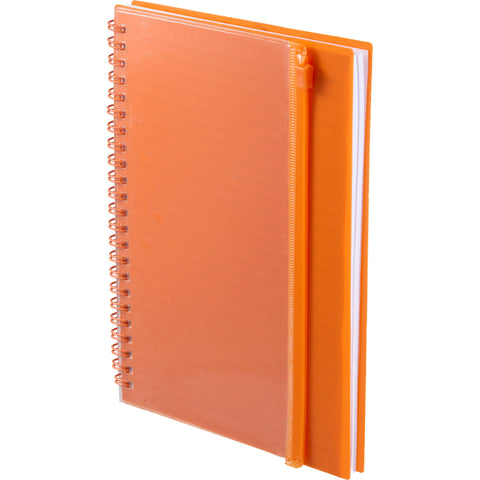 5.5'' x 8.5'' Spiral Notebook with Clear Pocket