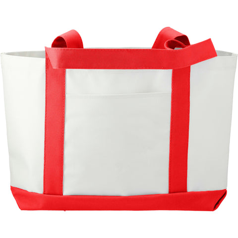 Large Canvas Boat Tote Bag