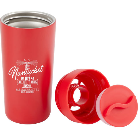 Maddie Recycled Vacuum Tumbler w/ 360 Lid 16oz