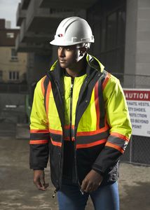 Kenworth Adult Hi-Vis 5 In 1 Parka w/Detachable Hood
