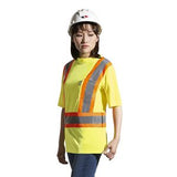Hi-Vis Yellow/Silver/Orange Blank Lifestyle View