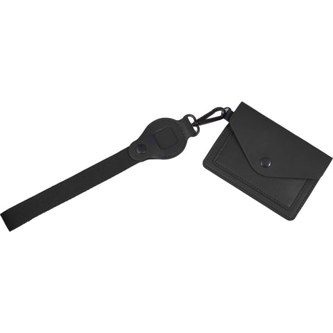 Recycled Wrist Lanyard with Card Holder