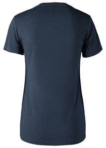 Navy Heather Blue Blank Back