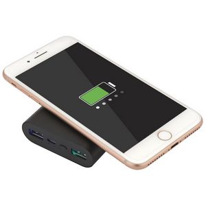 5000 mAh Tri-Way Wireless Charger & Power Bank