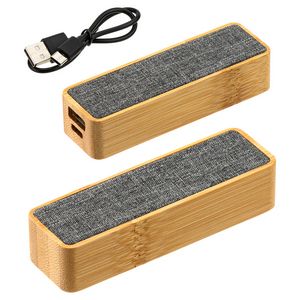 FSC® Bamboo/RPET 2000mAh Mini Power Bank