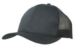 Organic Cotton Cap w/Mesh Back
