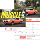Muscle Car Spiral Wall Calendar