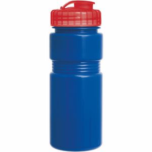 Royal Blue/Translucent Red Lid Blank