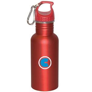 Wide Mouth 500 Ml (17 Fl. Oz.) Stainless Steel Water Bottle