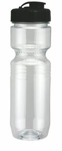 26 Oz. Translucent Jogger Bottle with Flip Top Lid