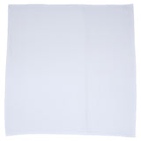 Cotton Feel Swaddle Blanket 42" x 42" 200GSM Poly/Spandex - Full Color