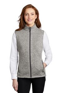 Port Authority® Ladies' Sweater Fleece Vest