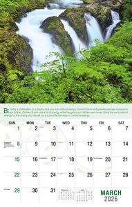 Galleria Wall Calendar 2026 Go Green Calendar