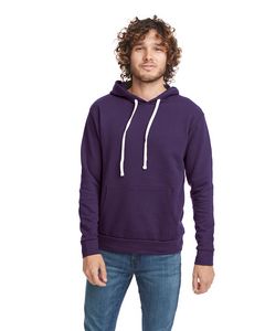 NEXT LEVEL APPAREL Unisex Santa Cruz Pullover Hooded Sweatshirt