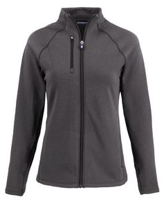 Cutter & Buck Peshastin Fleece Recycled Womens Full Zip Jacket