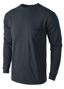 Zorrel® Men's Dri-Balance™ Long-Sleeve T-Shirt w/Pocket