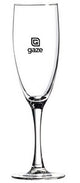 ~ Champagne 5.75oz flute clear glass - Bulk Packaging/Pallet