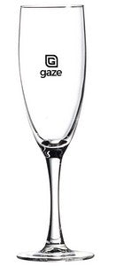 ~ Champagne 5.75oz flute clear glass - Bulk Packaging/Pallet